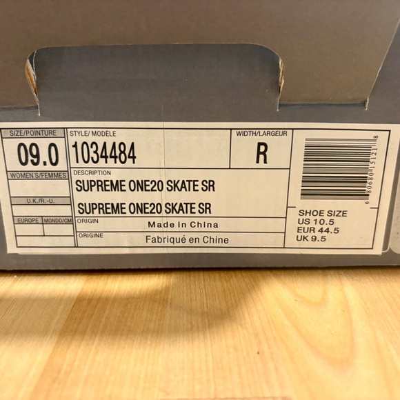 Brand New Bauer Supreme One20 Ice Hockey Skates – Senior Size 9 (Width R) – Mode - Picture 13 of 13